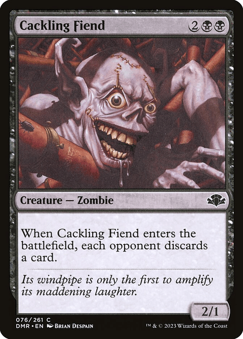 Cackling Fiend (foil) | Español | NM | DMR