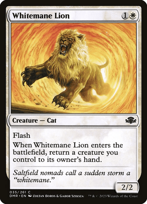 Whitemane Lion | Español | NM | DMR