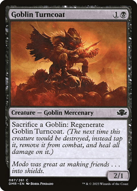 Goblin Turncoat | Español | NM | DMR