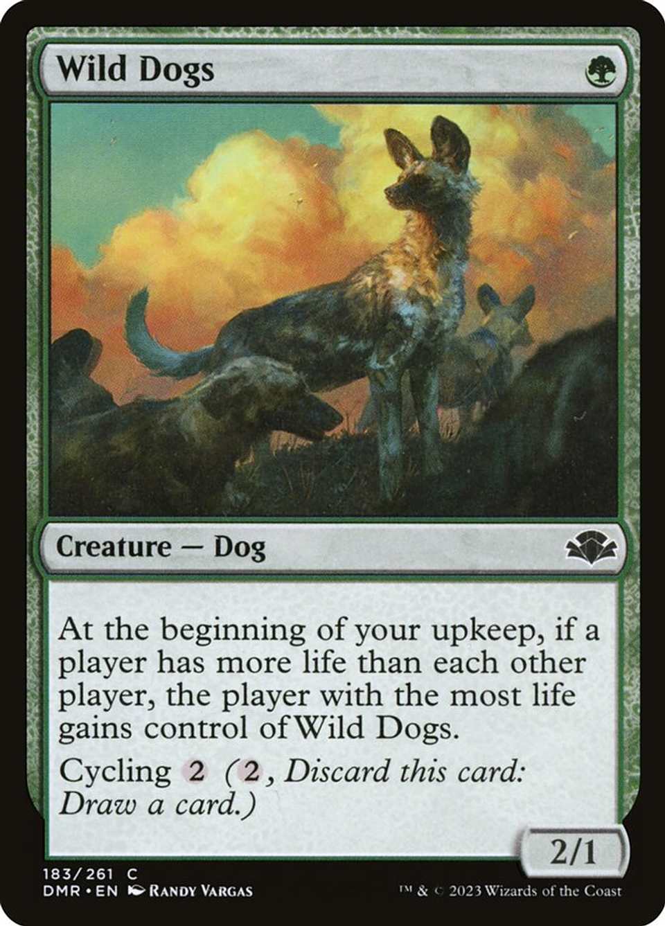 Wild Dogs | Español | NM | DMR 1