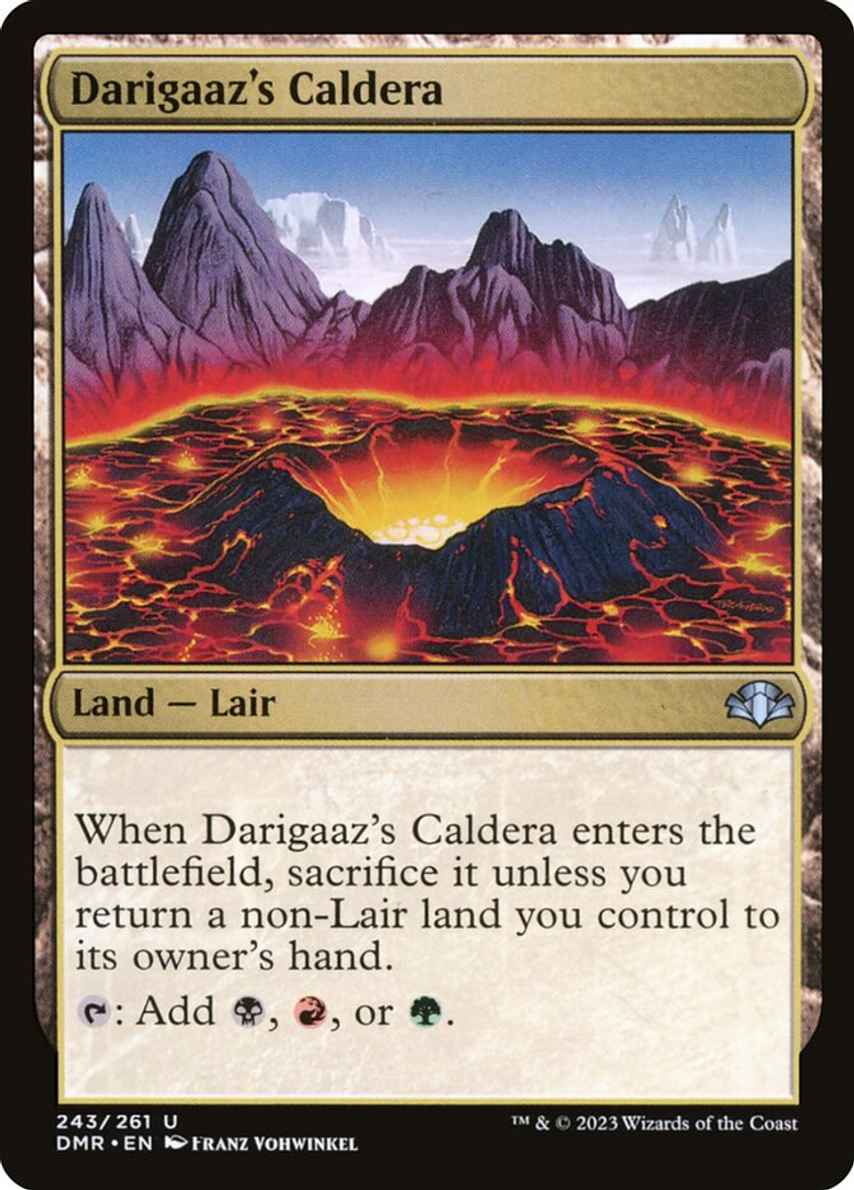 Darigaaz's Caldera | Español | NM | DMR 1