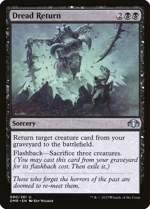 Dread Return | Español | NM | DMR