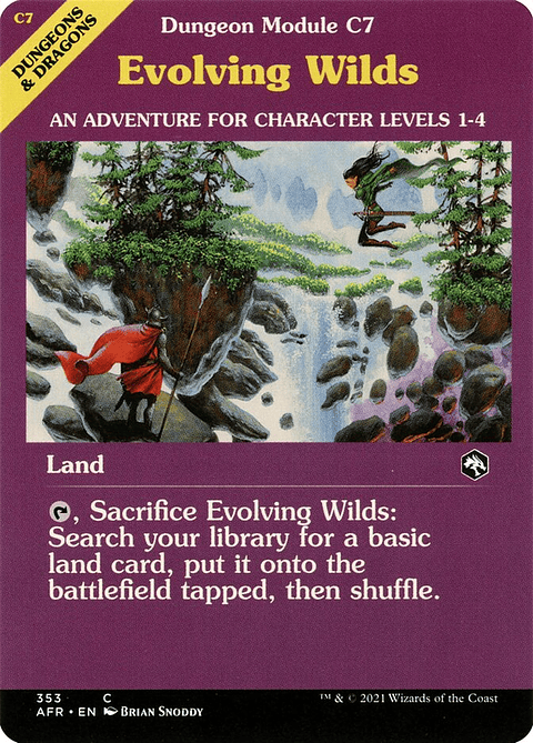 Evolving Wilds (Showcase) | Español | NM | AFR