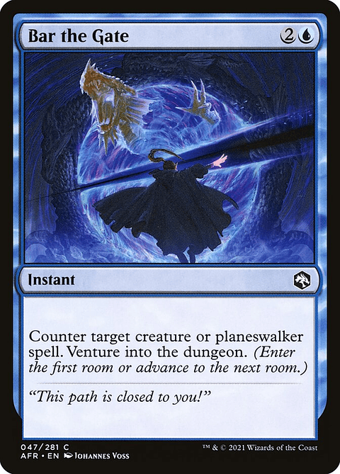 Bar the Gate | Español | NM | AFR