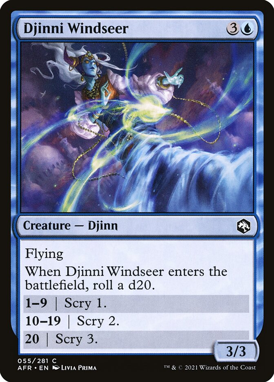 Djinni Windseer | Español | NM | AFR 1