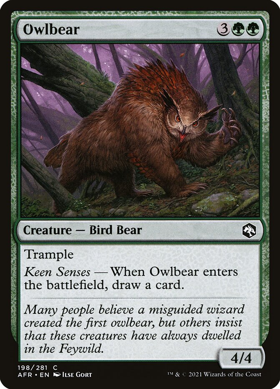 Owlbear | Español | NM | AFR 1