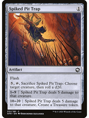 Spiked Pit Trap | Español | NM | AFR