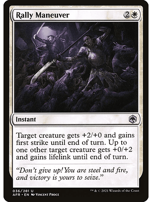 Rally Maneuver | Español | NM | AFR