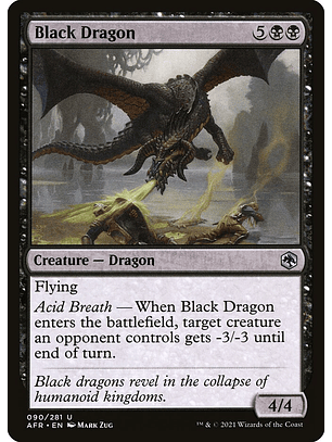 Black Dragon | Español | NM | AFR