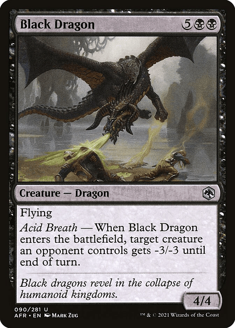 Black Dragon | Español | NM | AFR
