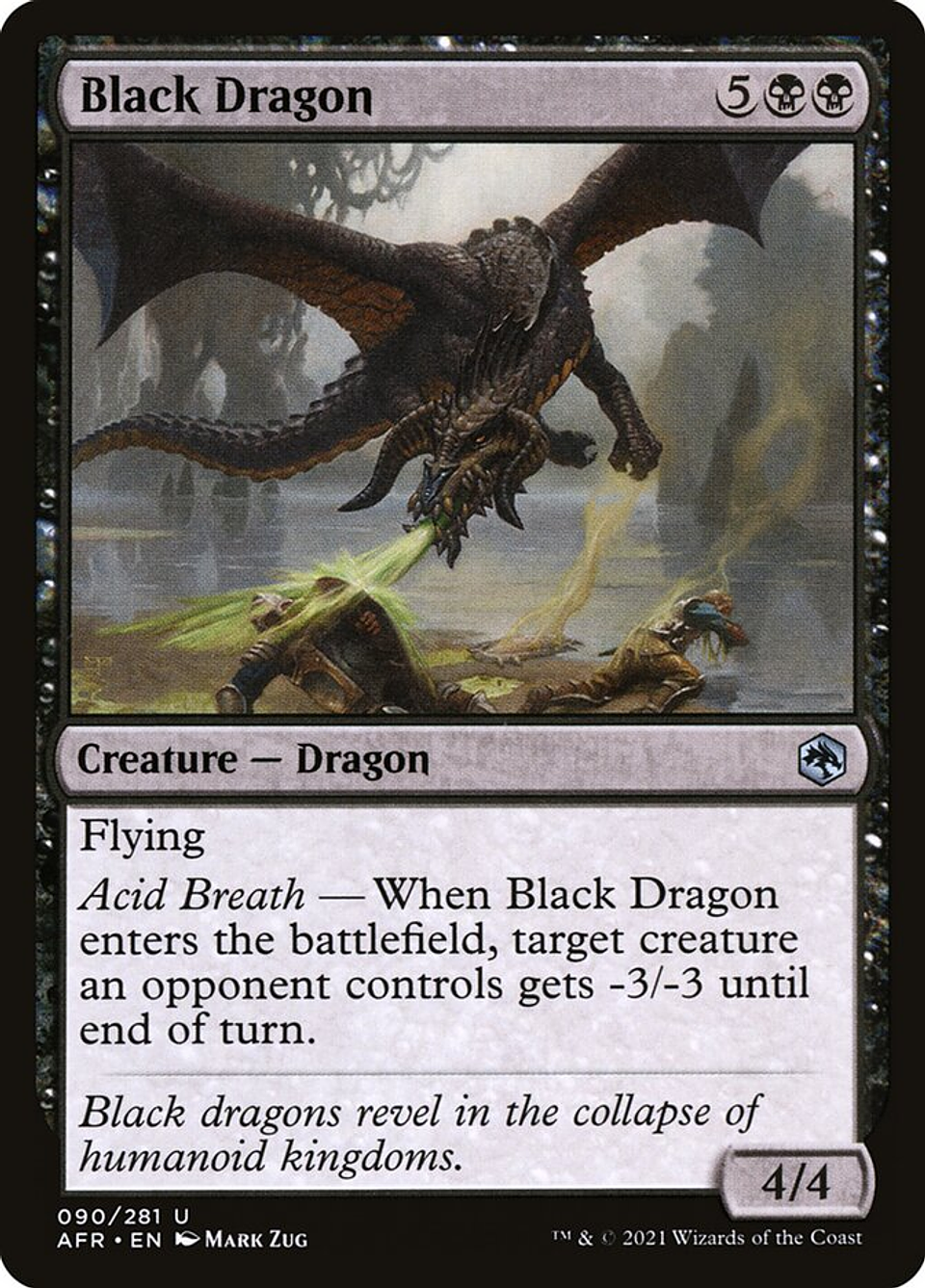 Black Dragon | Español | NM | AFR 1