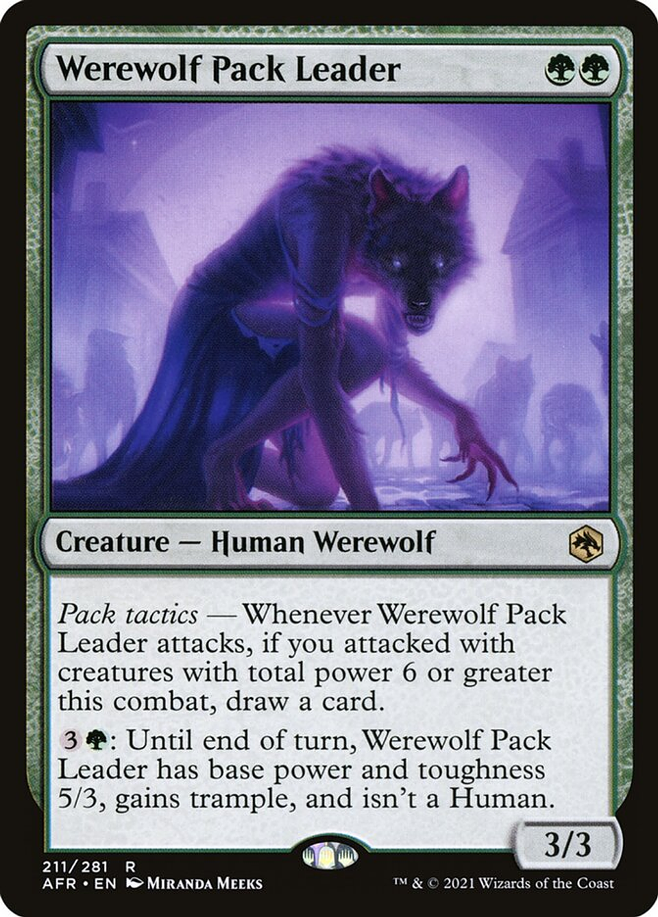 Werewolf Pack Leader | Español | VG | AFR 1