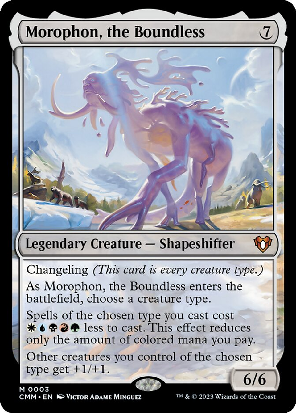 Morophon, the Boundless | Inglés | NM | CMM 1