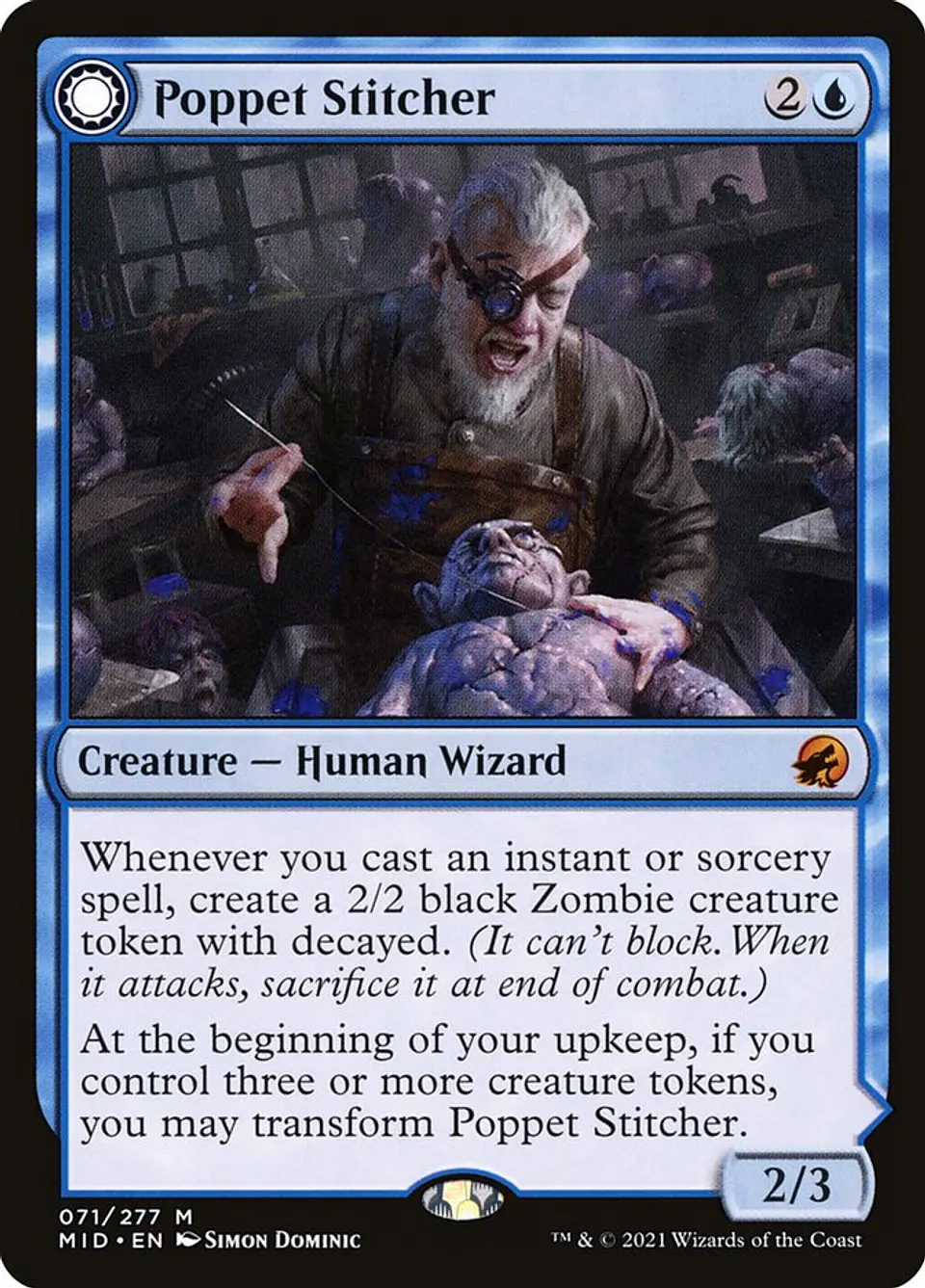 Poppet Stitcher // Poppet Factory | Inglés | NM | MID 1