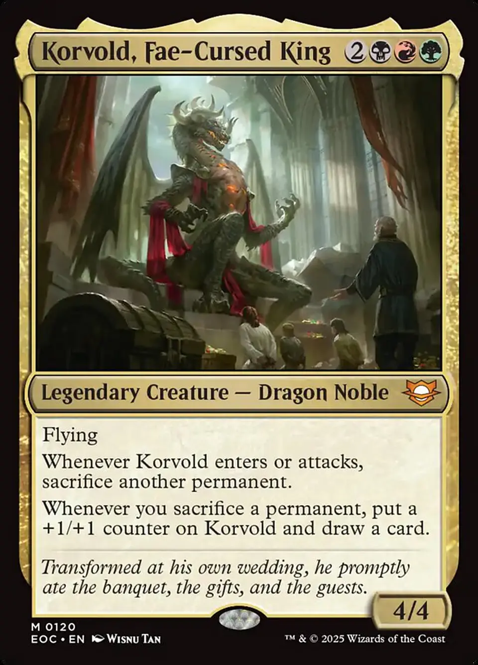 Korvold, Fae-Cursed King | Inglés | NM | EOC 1
