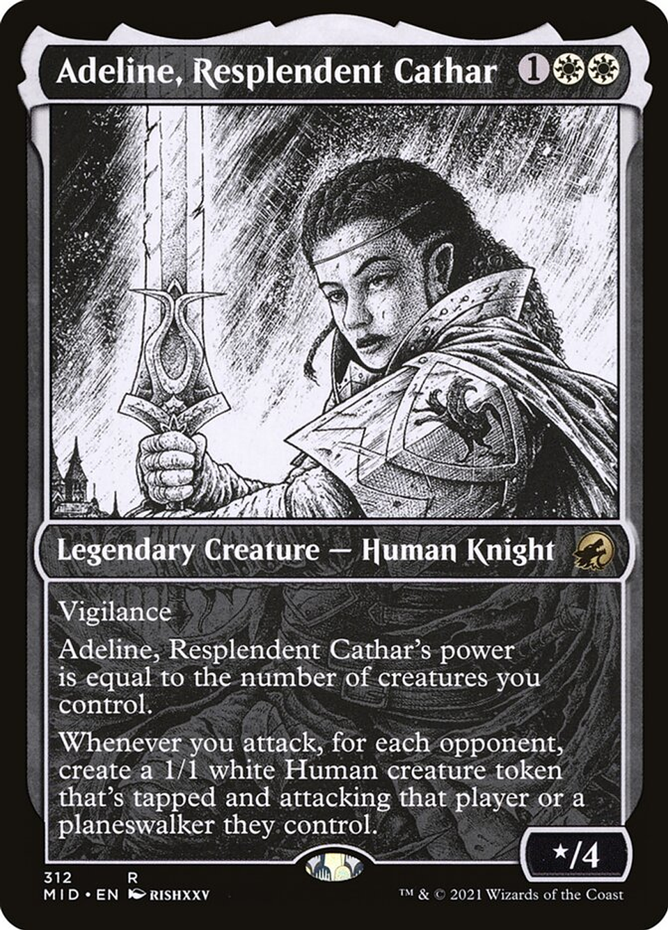 Adeline, Resplendent Cathar (Showcase) | Inglés | NM | MID 1