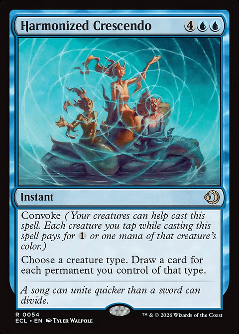 Harmonized Crescendo | Inglés | NM | ECL