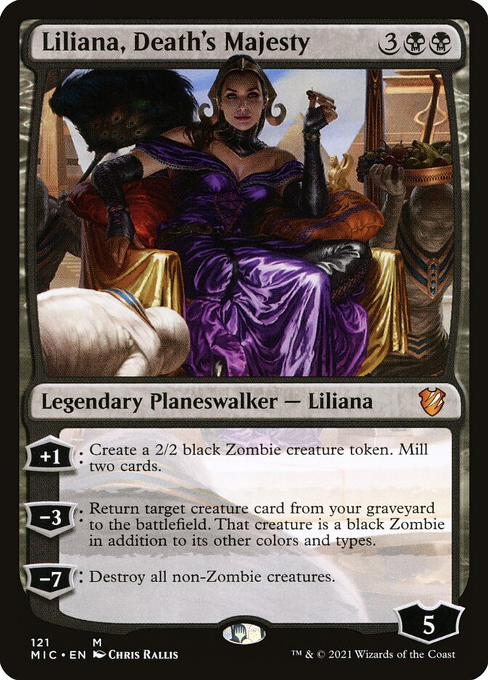 Liliana, Death's Majesty | Inglés | NM | MIC 1