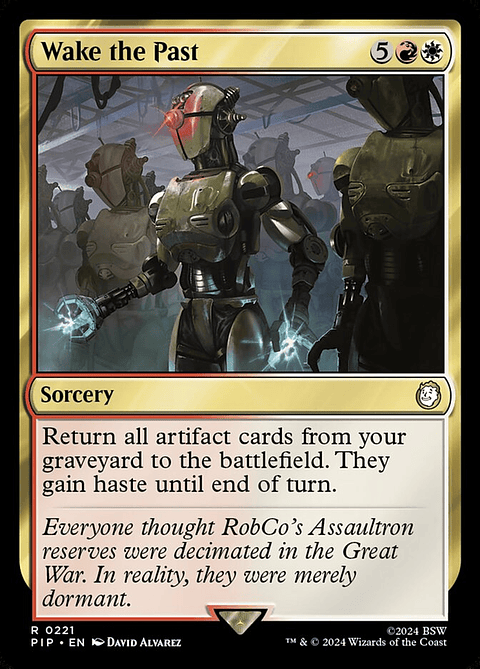 Wake the Past | Inglés | NM | PIP