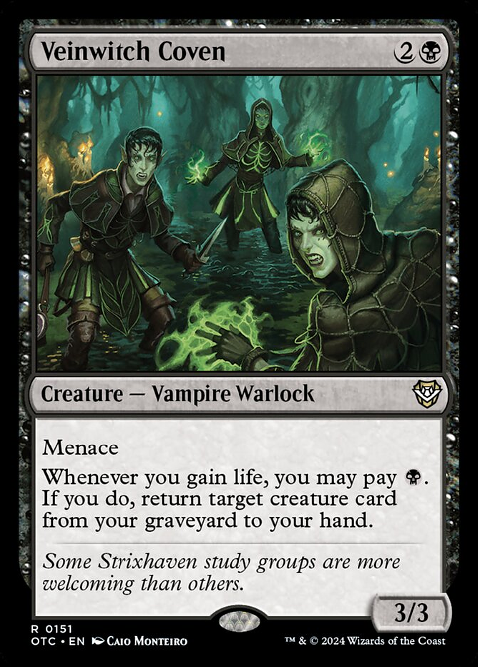 Veinwitch Coven | Inglés | NM | OTC 1