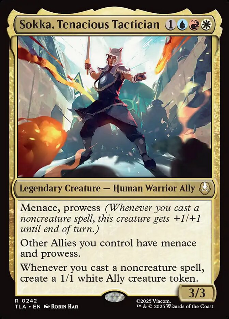 Sokka, Tenacious Tactician | Español | NM | TLA 1