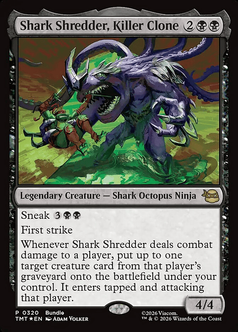 Shark Shredder, Killer Clone (foil) | Inglés | NM | TMT
