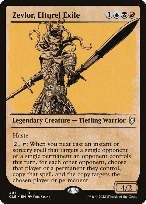 Zevlor, Elturel Exile (Showcase) | Español | NM | CLB