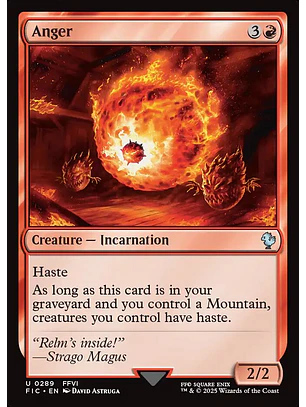 Anger (Surge) | Inglés | NM | FIC
