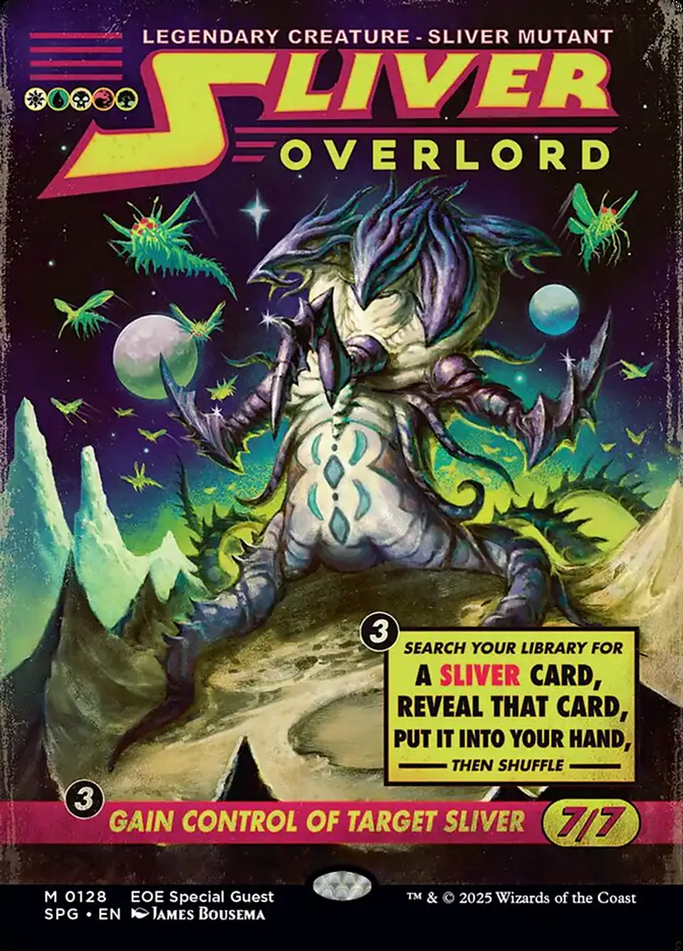 Sliver Overlord (Borderless) | Inglés | NM | SPG 1