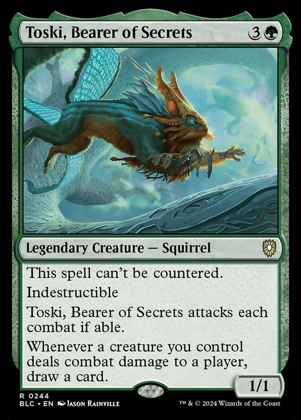 Toski, Bearer of Secrets | Inglés | NM | BLC 1