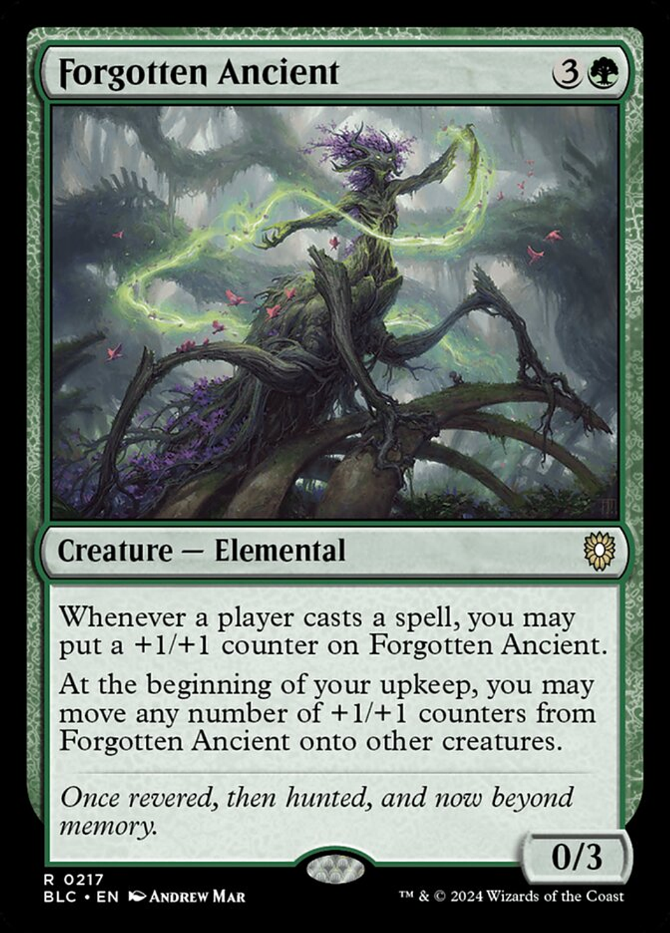 Forgotten Ancient | Inglés | NM | BLC 1