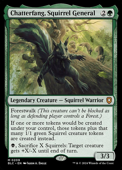 Chatterfang, Squirrel General | Inglés | NM | BLC