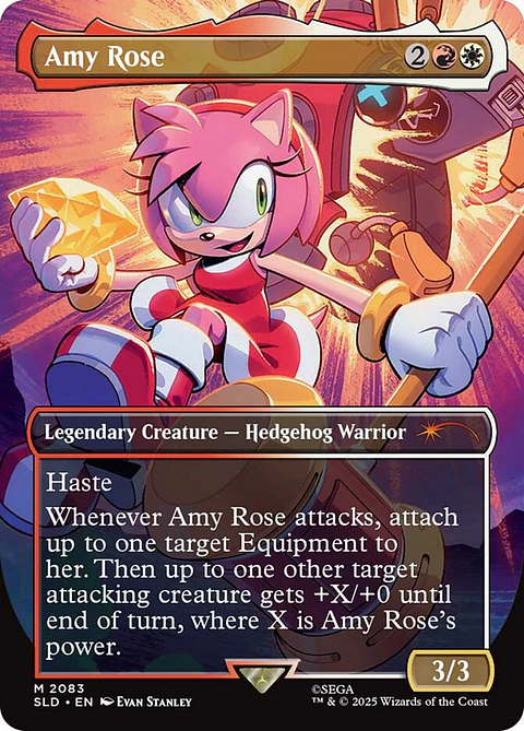 Amy Rose (Borderless) | Inglés | NM | SLD