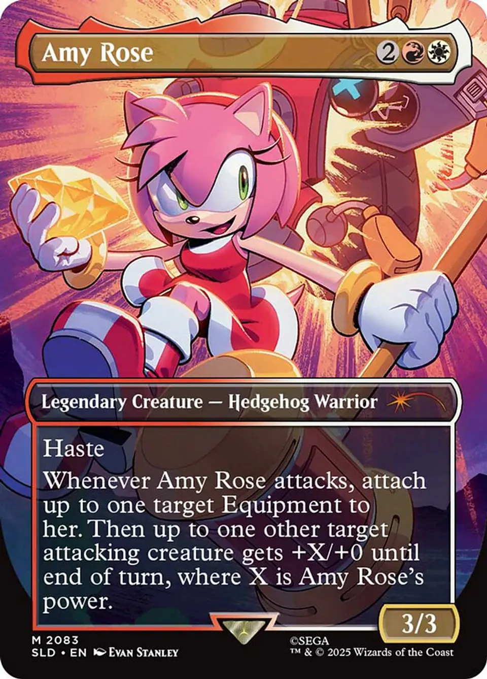 Amy Rose (Borderless) | Inglés | NM | SLD 1