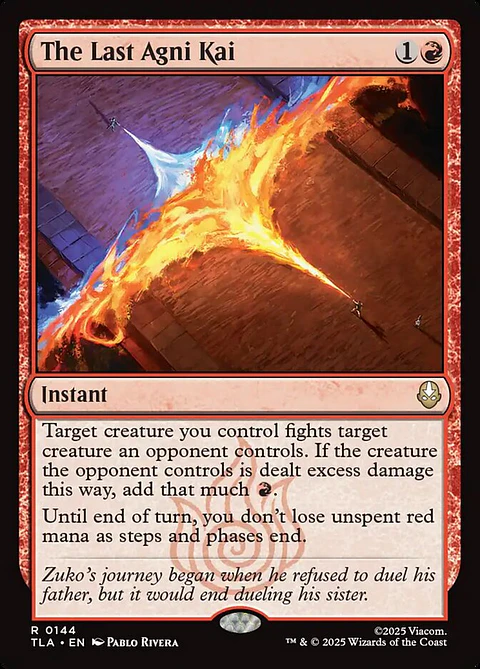 The Last Agni Kai | Español | NM | TLA