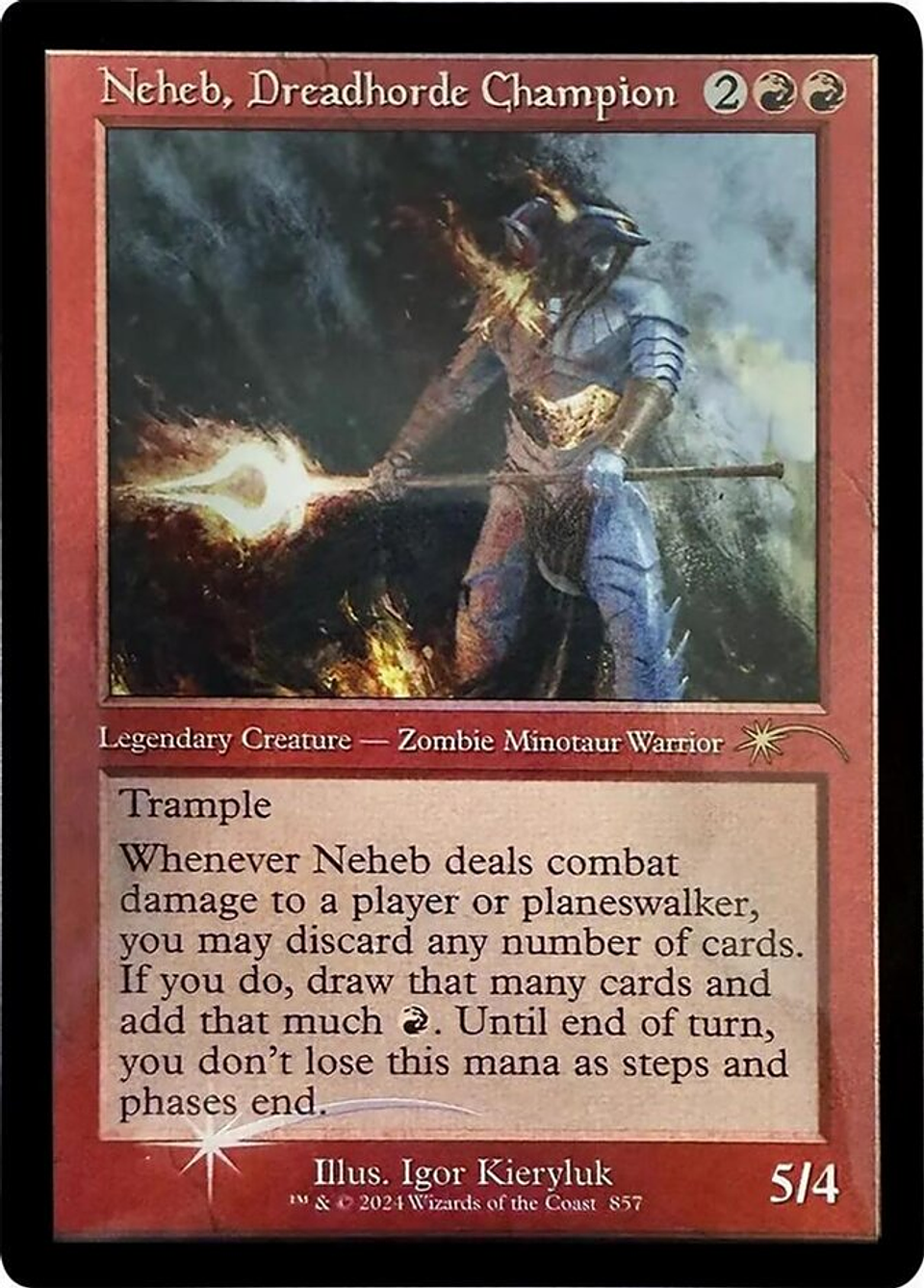 Neheb, Dreadhorde Champion (Retro Frame) | Inglés | NM | SLD 1