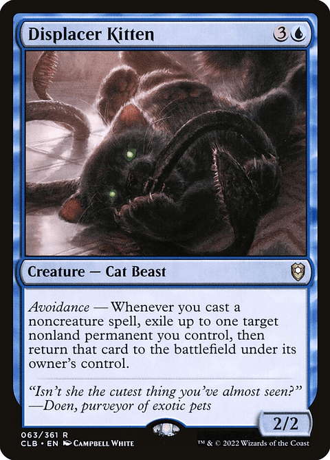 Displacer Kitten | Inglés | NM | CLB