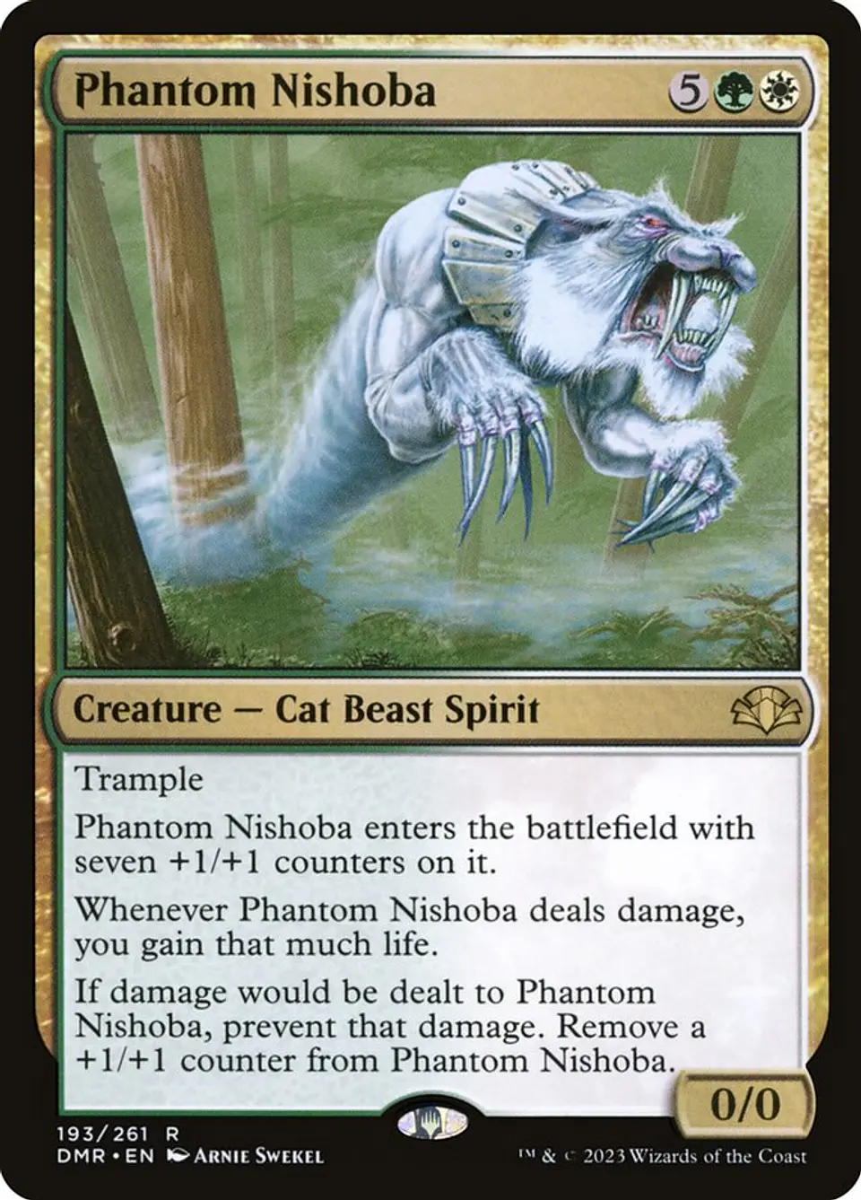 Phantom Nishoba | Inglés | NM | DMR 1