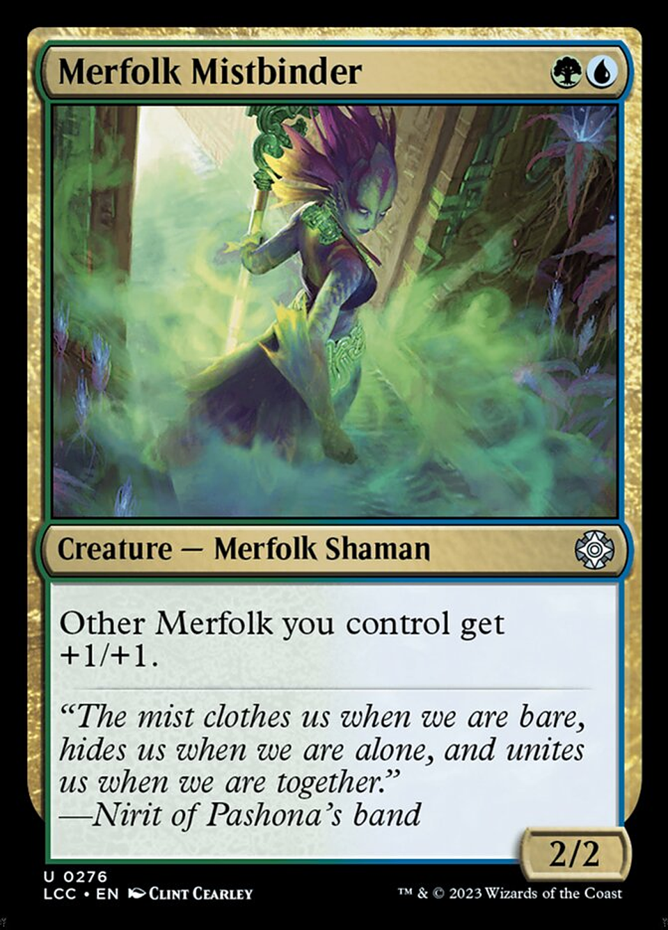 Merfolk Mistbinder | Inglés | NM | LCC 1