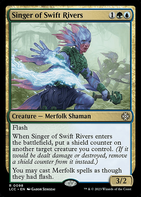 Singer of Swift Rivers | Inglés | NM | LCC