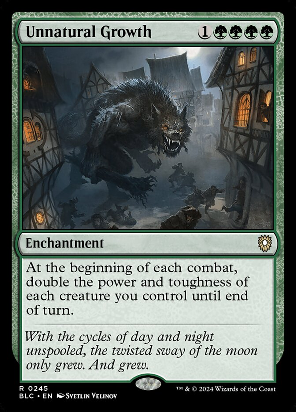 Unnatural Growth | Inglés | NM | BLC 1