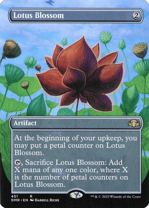 Lotus Blossom (Borderless) | Inglés | NM | DMR
