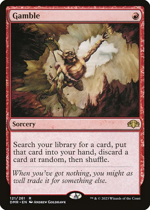 Gamble | Inglés | NM | DMR