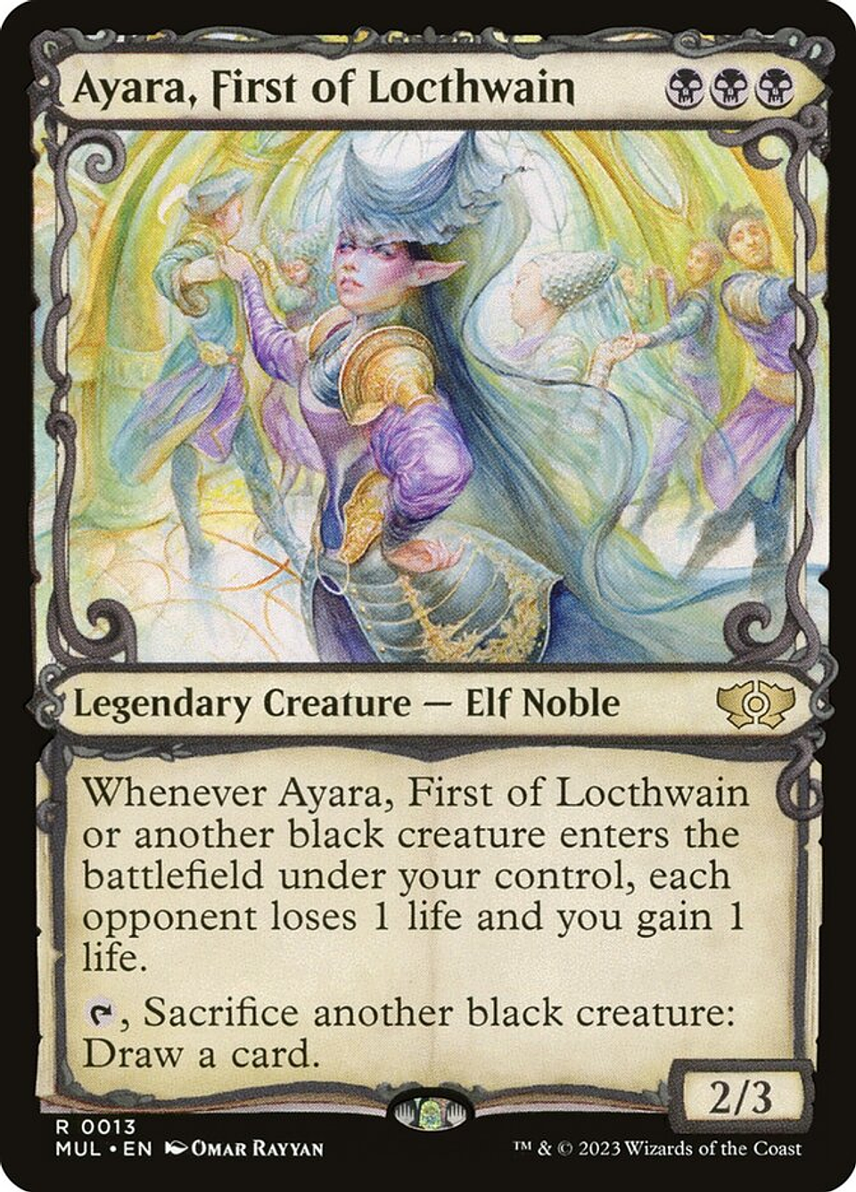 Ayara, First of Locthwain (Showcase) | Español | NM | MUL 1