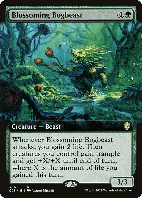 Blossoming Bogbeast (Extended Art) | Inglés | NM | C21