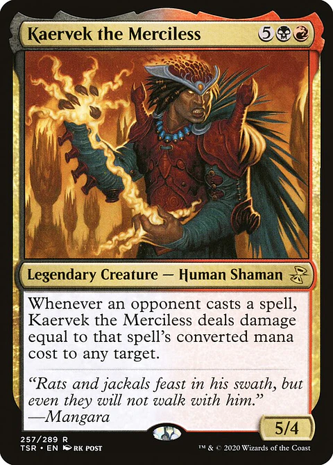 Kaervek the Merciless | Inglés | NM | TSR