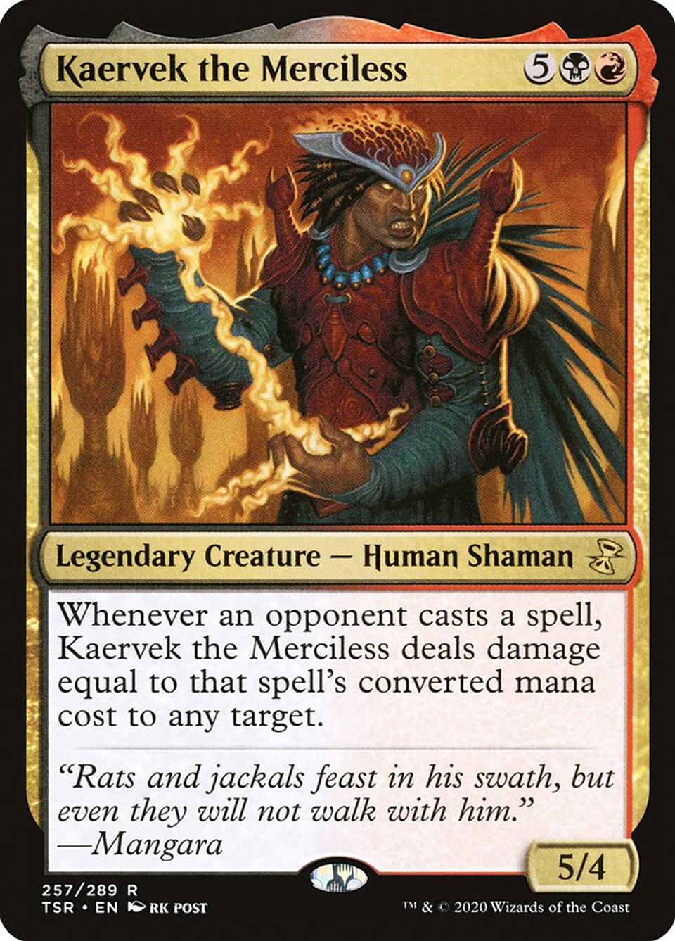 Kaervek the Merciless | Inglés | NM | TSR 1