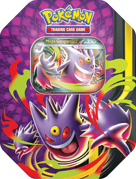 (Preventa Inauguración) Mega Moonlit Tin: Mega-Gengar ex (Inglés)