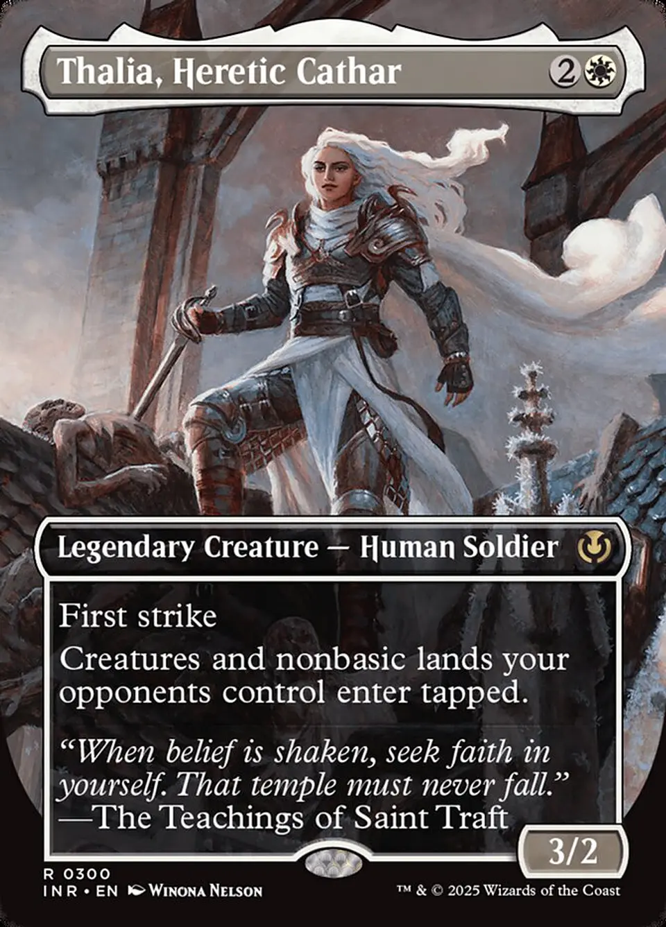 Thalia, Heretic Cathar (Borderless) | Inglés | NM | INR 1