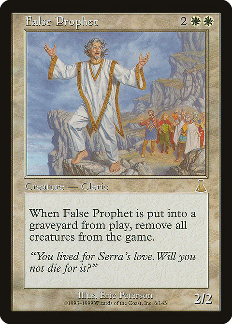 False Prophet (Retro Frame) | Inglés | NM | UDS